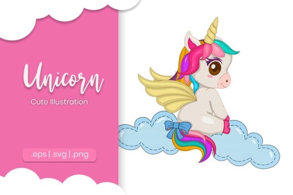 Cute Unicorn Isolated Graphic: A Designer’s Perspective