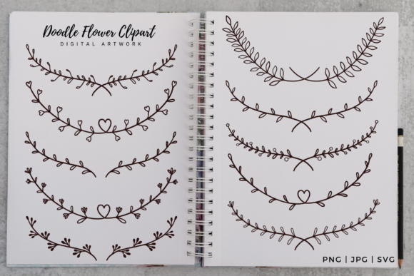 Doodle Line Flower Clipart Collection: A Designer’s Honest Take