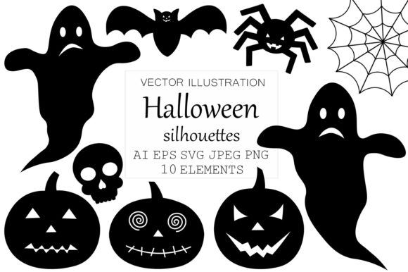 Halloween Silhouettes SVG Review: Subtle Elegance for Spooky Embroidery Projects